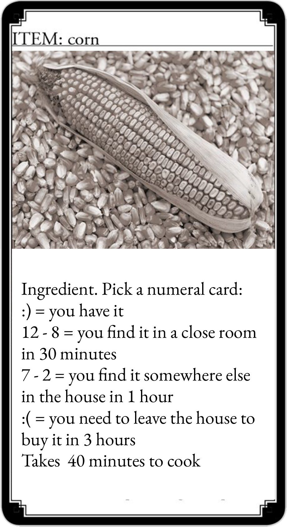 card