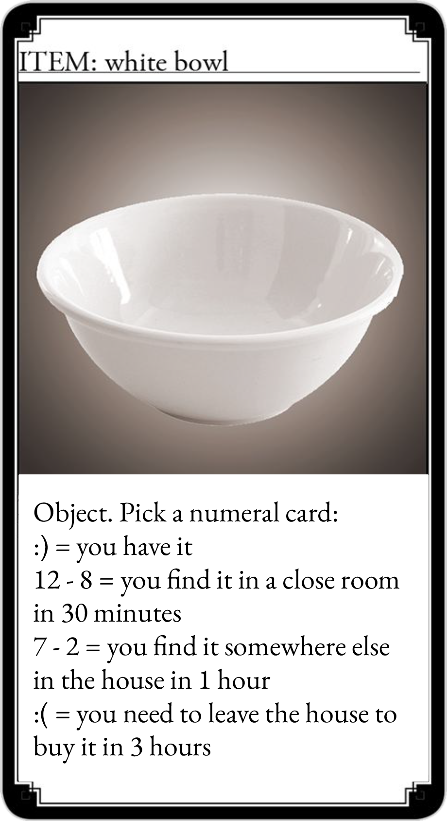 card